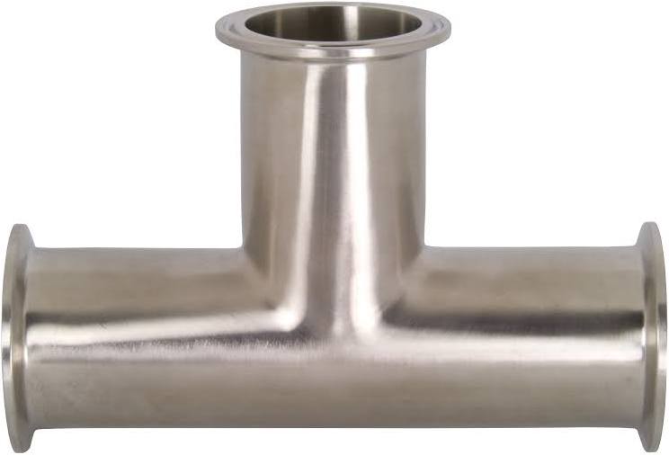 Sanitary Tri-Clamp Tee – 304 Stainless Steel (B7MP-G200)
