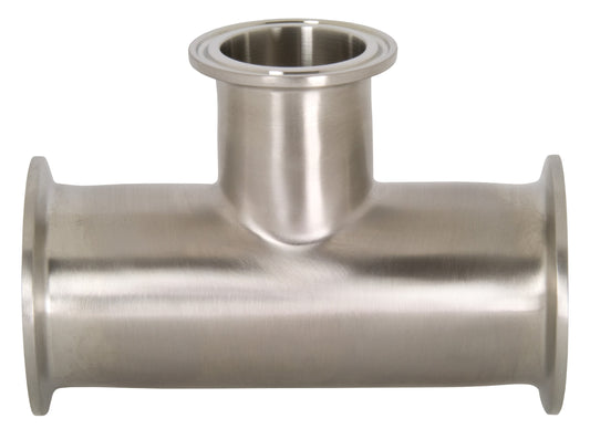 TRICLAMP Reducing TEE, 2 X 1.5' , SS304 (MPN B7RMP-G200150 | Wilevco 360-113)